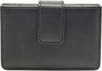 Prada Pre-owned Wallets, female, Black, Size: ONE SIZE Pre-owned Fabric Wallet