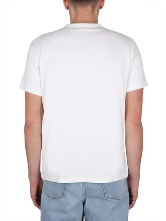 Fay Logo-Print Cotton T-Shirt - White