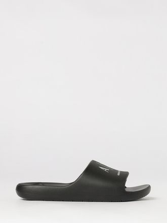 A|X Armani Exchange Sliders in gomma