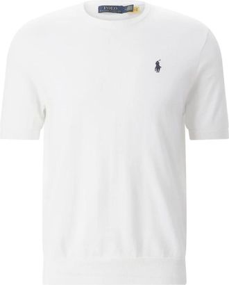 Polo Ralph Lauren T-Shirts - Heren - T-shirts - Wit - 2XL - Katoen - Tops