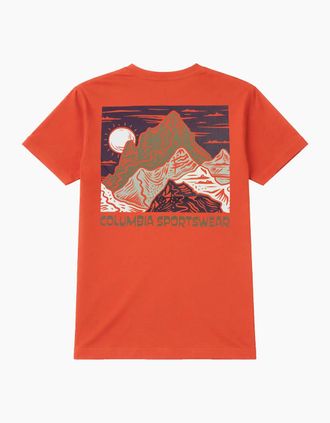 Columbia Mens Columbia CSC Back Logo T-Shirt - Orange - Size: 38