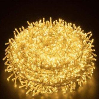 OEM Iluminaci&oacute;n Decorativa Para Exteriores De 100 M De Longitud: 1000 Led De Luz Blanca C&aacute;lida, Ip44, 8 Modos, Ideal Para Navidad, Bodas O Decoraci&oacute;n De I