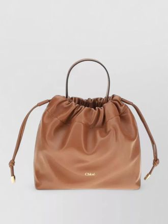 Chlo&eacute; icons bucket bag chain pearls handle