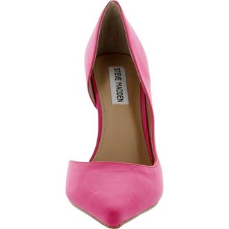 Steve Madden Damzil Pump Pink Satin DAMZ01S1-740 Womens