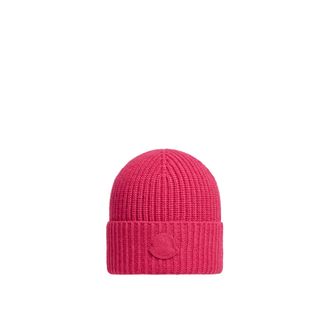 Moncler Moncler Cashmere Beanie, Women, Pink, Size: One Size