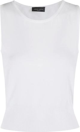 Roberto Collina Top in maglia - Bianco