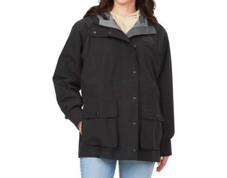 Marmot 78 All Weather Hooded Waterproof Parka In Black