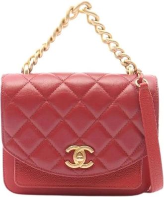 Chanel Borsa a spalla 2way Matelasse Pre-owned - - Pre-owned - Donna - Rosso - ONE SIZE
