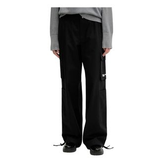 Karl Lagerfeld Mujer, Pantalones, Negro, Talla: M