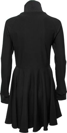 Valentino Garavani flower-embellishment mini dress - Black