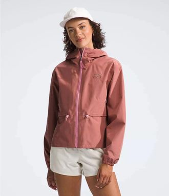 The North Face Daybreak NF0A86NZNXQ Rain Jacket Womens 2XL Pink Hooded APP503