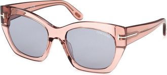 Tom Ford FT1422 JONI-02 72A Womens Sunglasses Pink Size 54