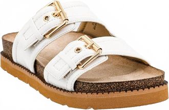 Corkys Footwear Womens Conceited Two-Strap Sandal In White