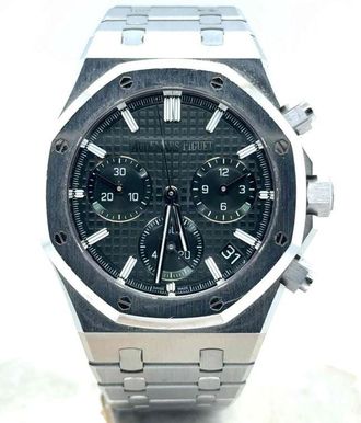 Audemars Piguet Pre-owned Audemars Piguet Royal Oak Chronograph Green Dial Mens Watch 26240ST.OO.1320ST.08