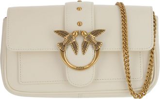 Pinko Love One Pocket Bag with Diamond Cut Buckle Detail