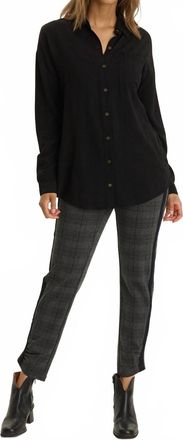 Xcvi Nestor Plaid Jogger In Charcoal