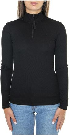 Lacoste Half-zip coltrui - Dames - Coltruien - Zwart - S - Polyester - Truien & Vesten