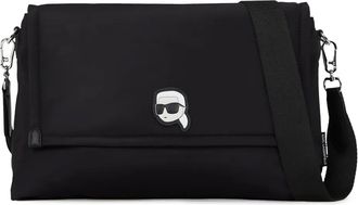 Karl Lagerfeld Borsa a spalla Ikon grande - Nero