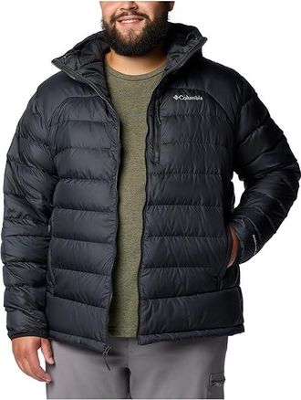 Columbia Big Tall Autumn Parktm II Down Hooded Jacket Mens Jacket Black : 2X, Down/Polyester