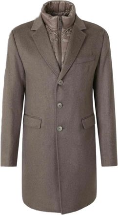 Herno Cappotto con design a strati - Toni neutri