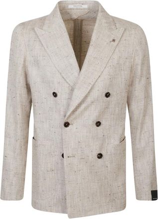 Tagliatore Blazer - Heren - Blazers - Beige - XL - Jassen