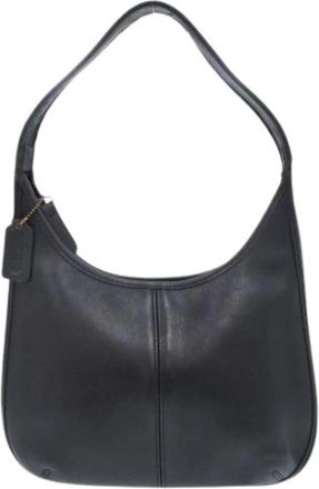 Coach Pre-owned Leren Schoudertas - Dames - Vintage Schoudertas - Zwart - ONE Size - Leer - Vintage