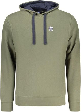 North Sails Verde Cotton Uomo Mens Hoodie