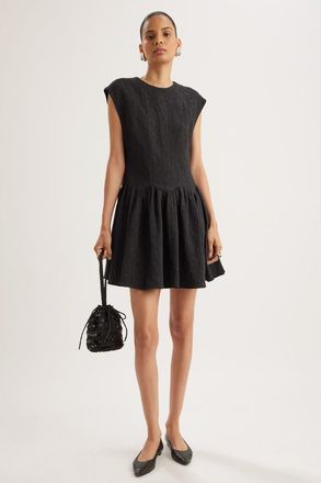 Merlette Carolina Dress in Black at Nordstrom, Size 14