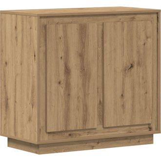 vidaXL Sideboard Artisan oak 80 x 34 x 75 cm Engineered wood Vidaxl
