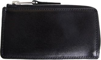 Christophe Lemaire Patina zip coin card holder