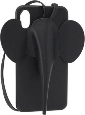 Loewe Pre-owned Accessories, female, Black, Size: ONE SIZE Pre-owned iPhone Case