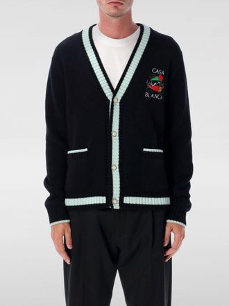 Casablanca Cardigan in lana merino e cashmere Casablanca