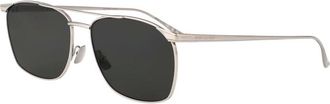 Saint Laurent 796 Vincent Zonnebril - unisex - Accessoires - Grijs - Maat: 57 MM Nylon