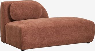 Sklum M&oacute;dulo Div&aacute;n Derecho Para Sof&aacute; Modular En Chenilla Coquette Sklum