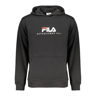 Fila Hoodies, male, Black, Size: 2XL Valsera Hoodie