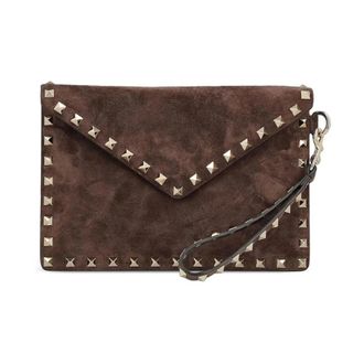 Valentino Dames, Tassen, Bruin, Maat: ONE Size Su&egrave;de