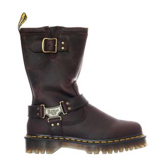 Dr. Martens Schoenen, Dames, Bruin, 39 EU, Leer, Anistone Hi Boots