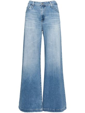 AG - Adriano Goldschmied Leana jeans met wijde pijpen - Blauw