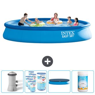 Intex Piscina Easy Set Redonda - 457x84 Cm - 7-piezas Scb87