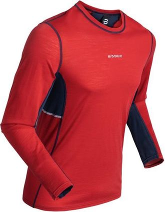 Daehlie Performance Wool Long Sleeve Merinounterwäsche für Herren | rot