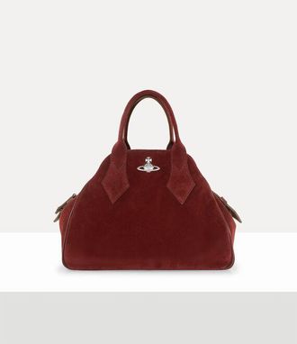 Vivienne Westwood Yasmine Medium Bag Leather Burgundy