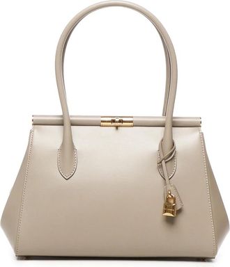 Dolce & Gabbana Marlene Everyday Bag - Dames - Handtassen - Beige - ONE Size - Leer - Tassen