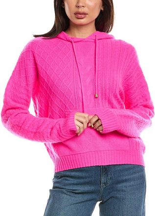 Brodie Luxe Cable Cashmere Hoodie