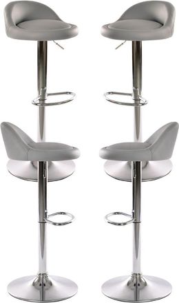 Regalos Miguel Packs Taburetes Cocina - Pack 4 Taburetes Cirkus - Gris Oscuro