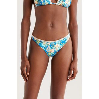 Kulani Kinis Hipster Bikini Bottoms in Tropez Tides at Nordstrom, Size Medium