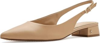 Vince Camuto Valiey Slingback Mule Womens Shoes Summer Beige : 8.5 M, Faux Leather