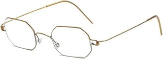 Lindberg Theis PGT Optical Frame - unisex - Brillen - Geel - 45 MM - Accessoires