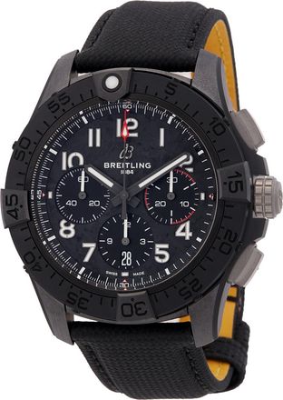 Breitling Pre-owned Breitling Avenger Chronograph 44 Night Mission Automatic Black Dial Mens Watch SB0147101B1X1