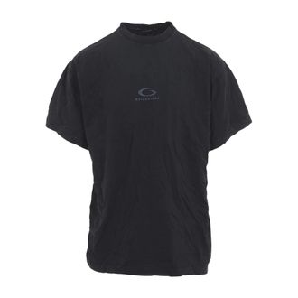 Balenciaga T-Shirts, male, Black, Size: M Oversized T-Shirt