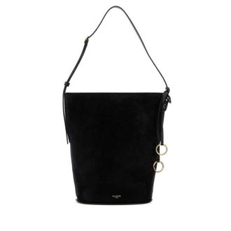 Alaia Black Suede Bucket Bag Noir Borse A Secchiello